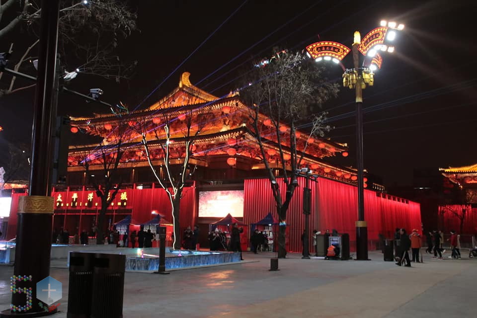 西安大唐不夜城夜景(2018年12月26日) – 50+傳承