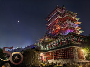 20260919_50+縱橫遊之南昌景德行第一天連結(深圳站G2726列車_撫州麵午餐_南昌皇鉑酒店(滕王閣店)_萬壽宮文化商業街_萬壽宮_滕王閣_滕王閣展品_大士院夜市_哈蟆街劉大廚晚餐)